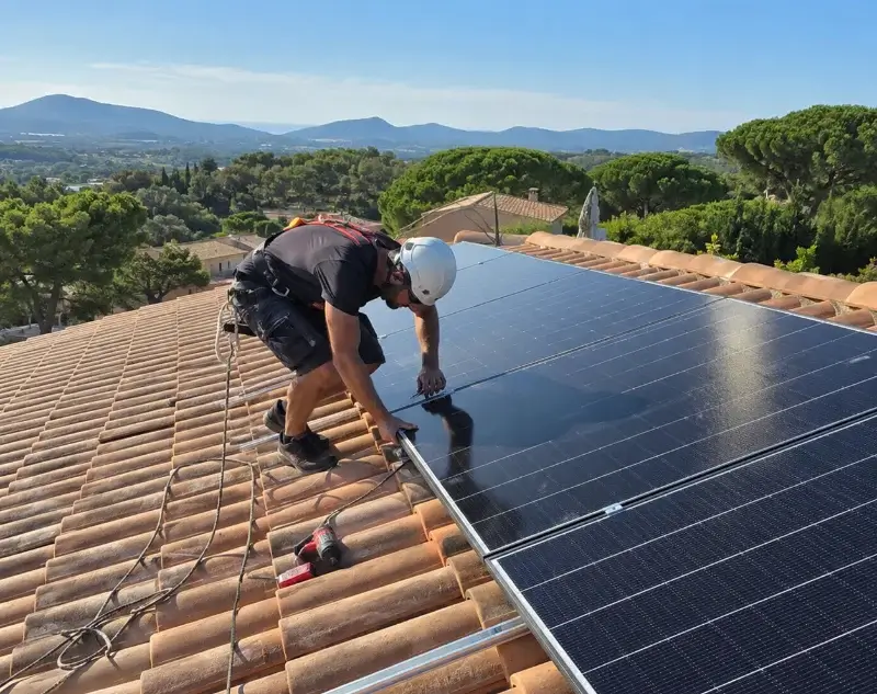 Installateur panneaux solaires Conques-sur-Orbiel — pose photovoltaïque sur toiture