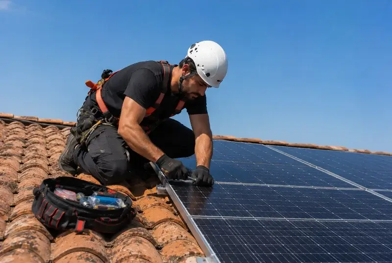 Maintenance et monitoring de panneaux solaires à Conques-sur-Orbiel