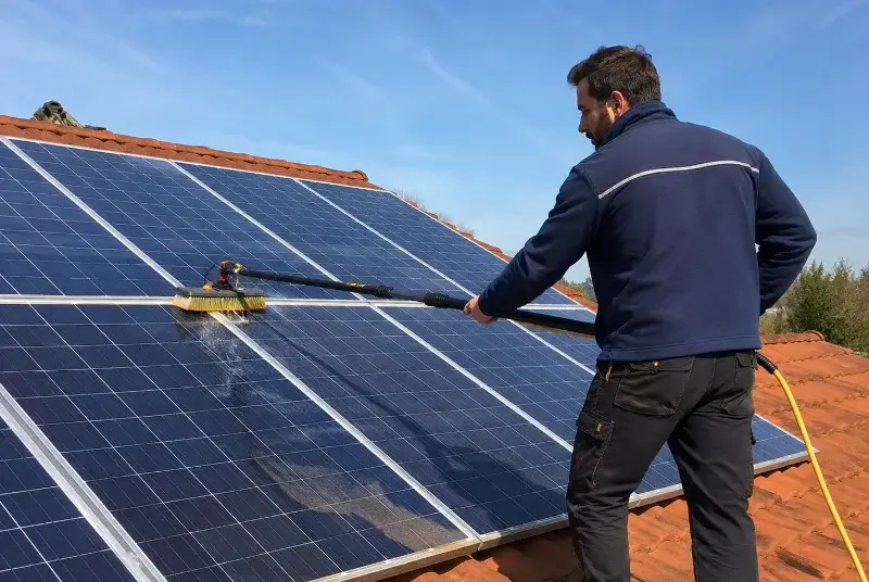 Nettoyage et entretien de panneaux solaires à Conques-sur-Orbiel